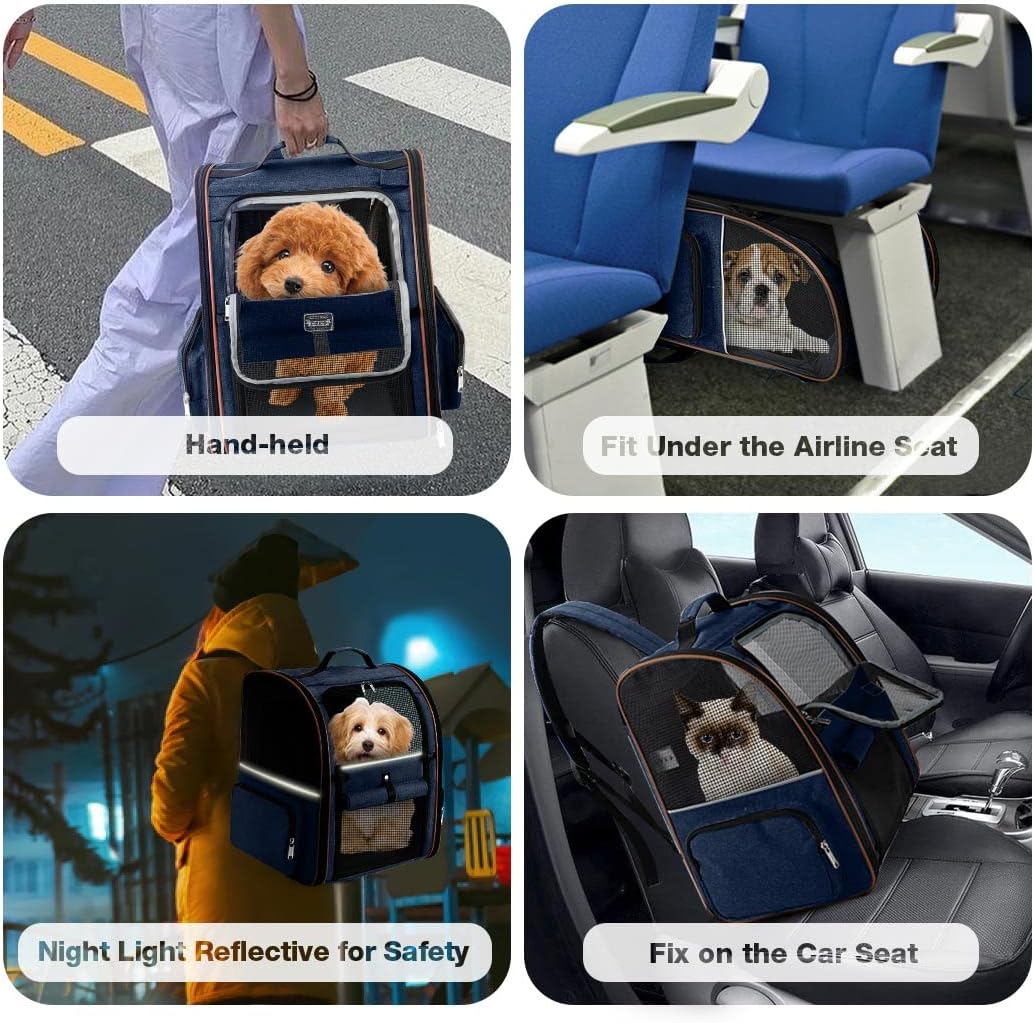 Thumbnail 5 de Lekespring Sac transport chat 8 kg