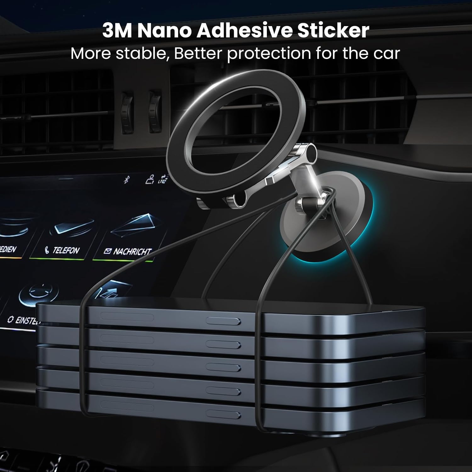 Thumbnail 4 de AONOKA Soporte MagSafe 360° para coche
