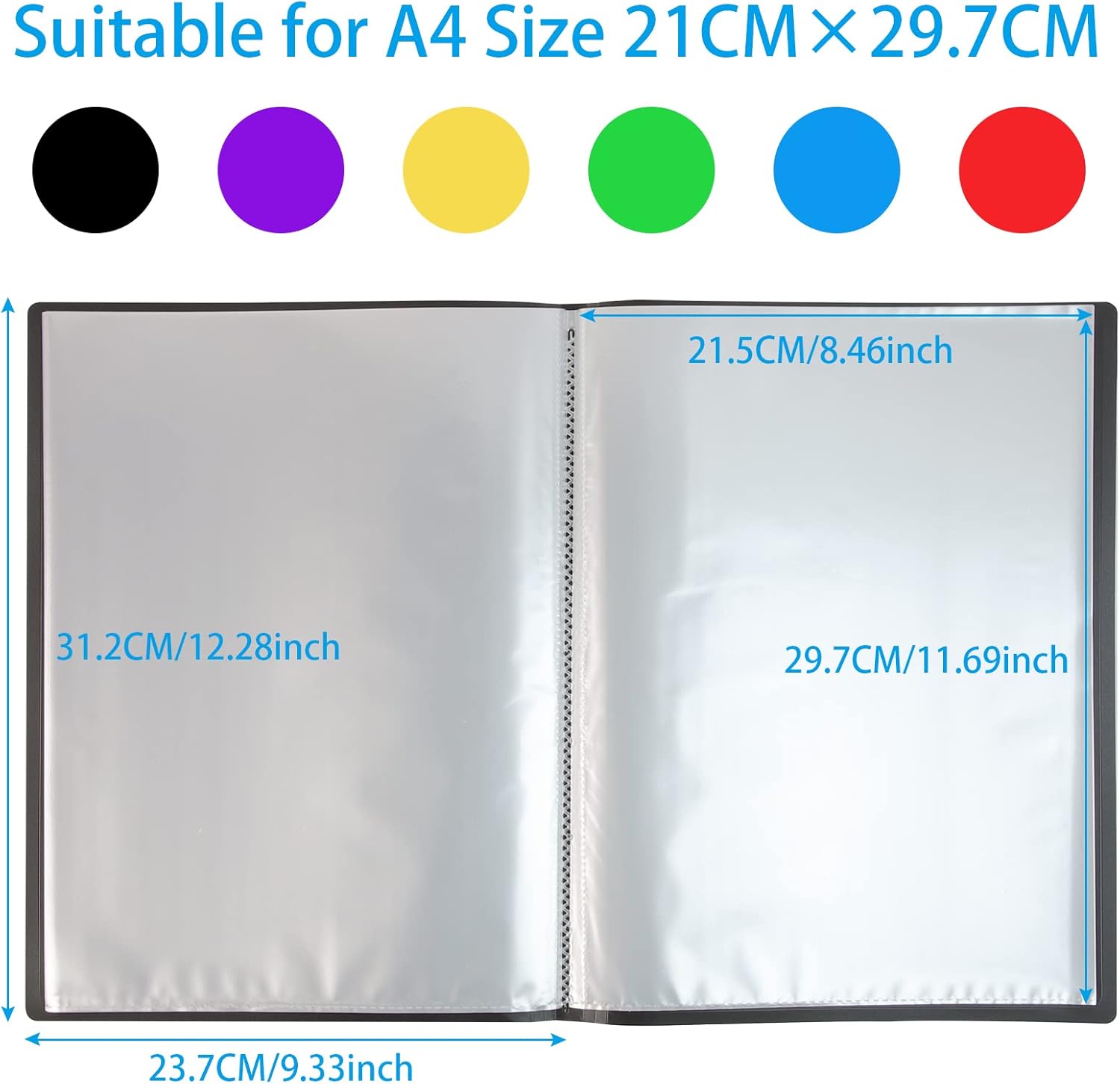 Thumbnail 1 de A4 Display Book 40 Pocket Folder