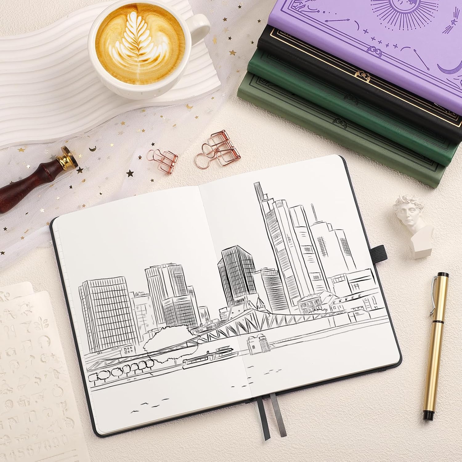 Detalle 2 de LOAPEM Skizzenbuch A5 100gsm 📓
