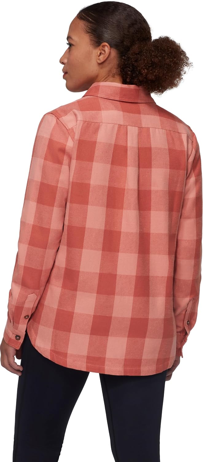 Detalle 2 de Mammut Tamaro Longsleeve Shirt Women: camicia a manica lunga confortevole e versatile