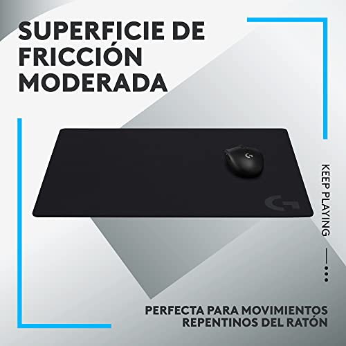 Detalle 2 de Logitech G G640 alfombrilla gaming 460×400×3 mm 🖱