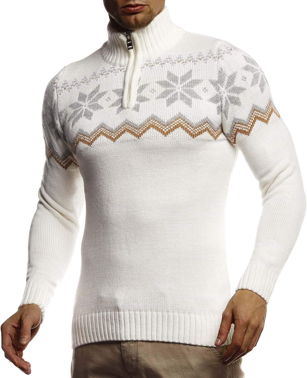 Thumbnail 6 de Leif Nelson Maglione uomo felpa a maglia LN-20758
