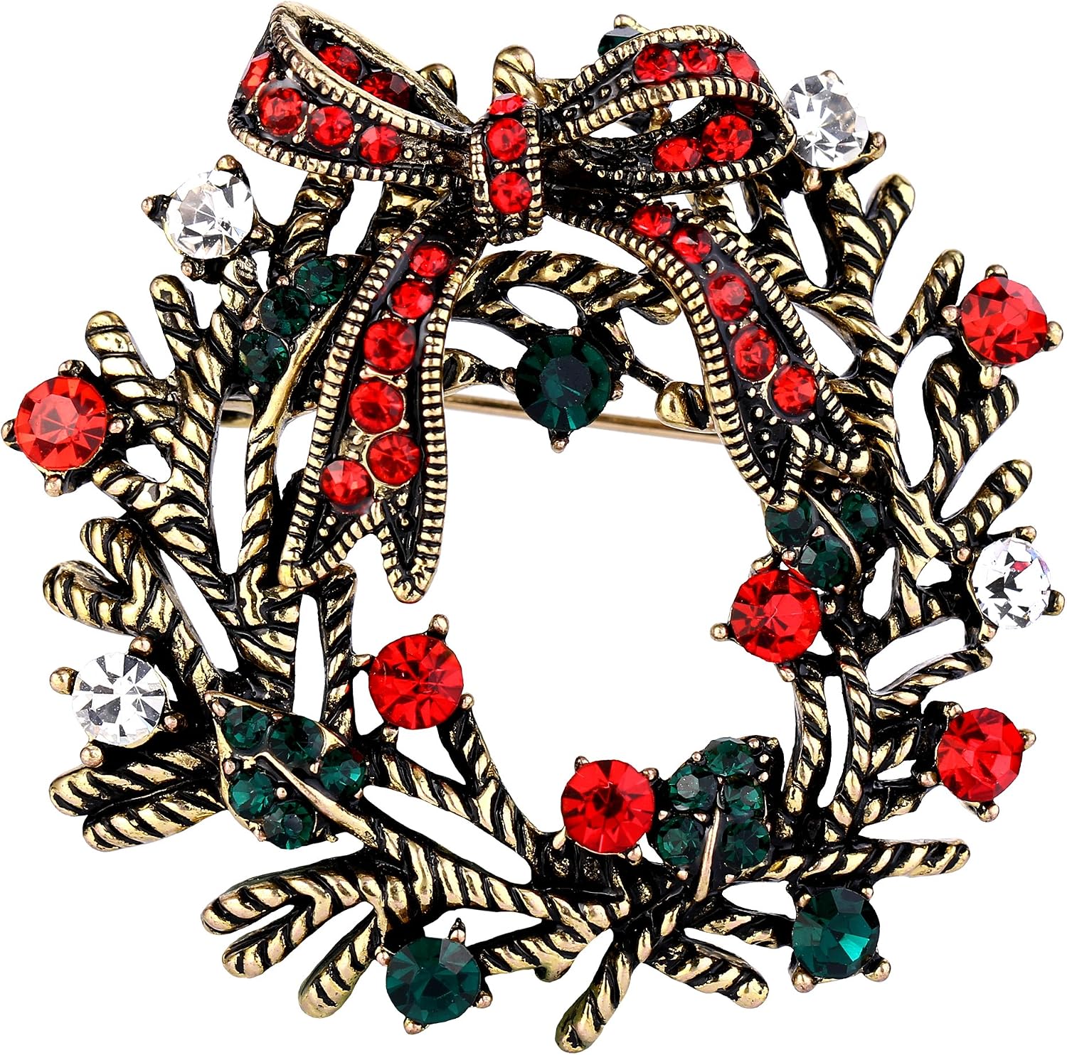Thumbnail 4 de Clearine Spilla Albero di Natale in Crystal: Vintage Inspired, linea Festiva