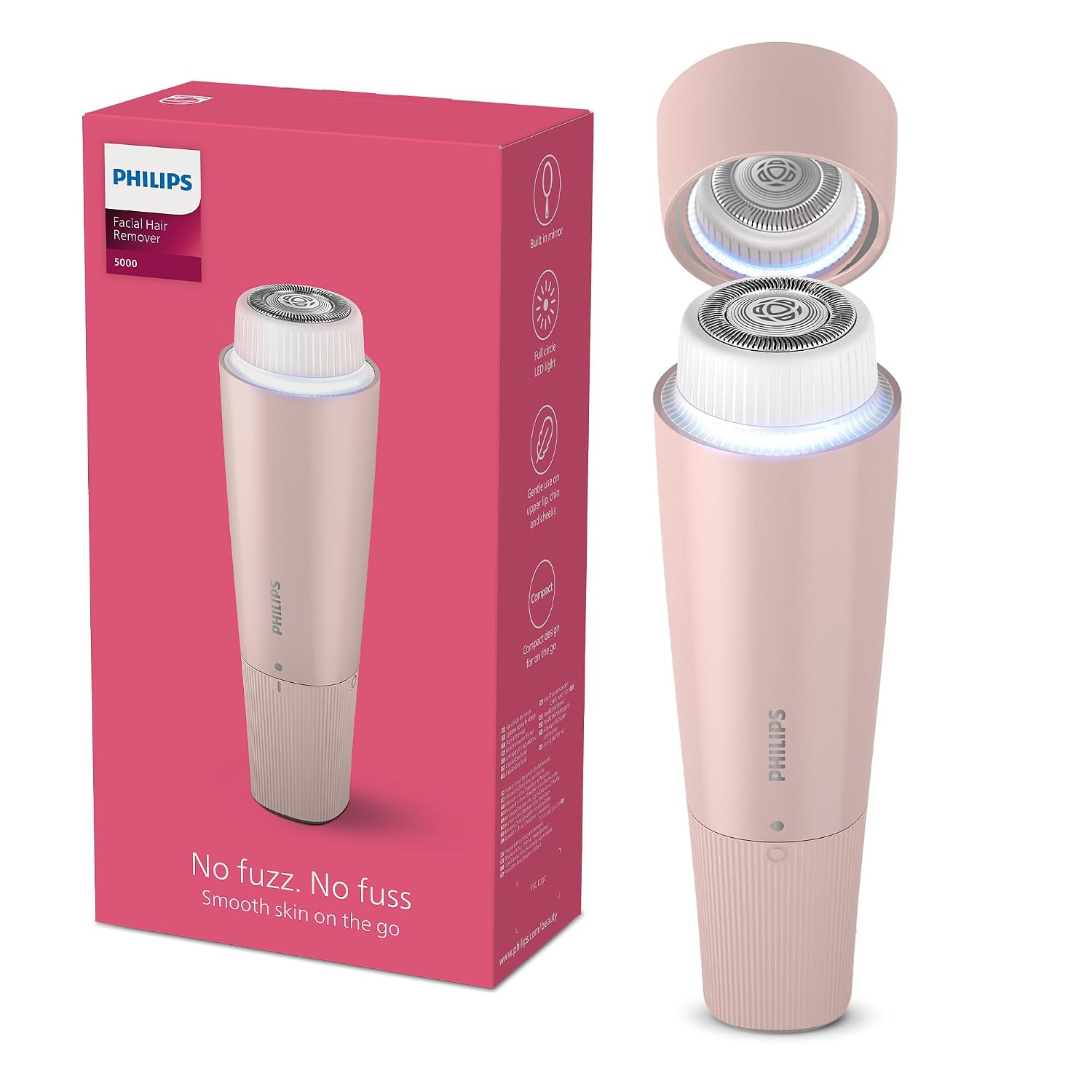 Detalle de Philips BRR454/00 Gesichtshaarentferner 5000 💄
