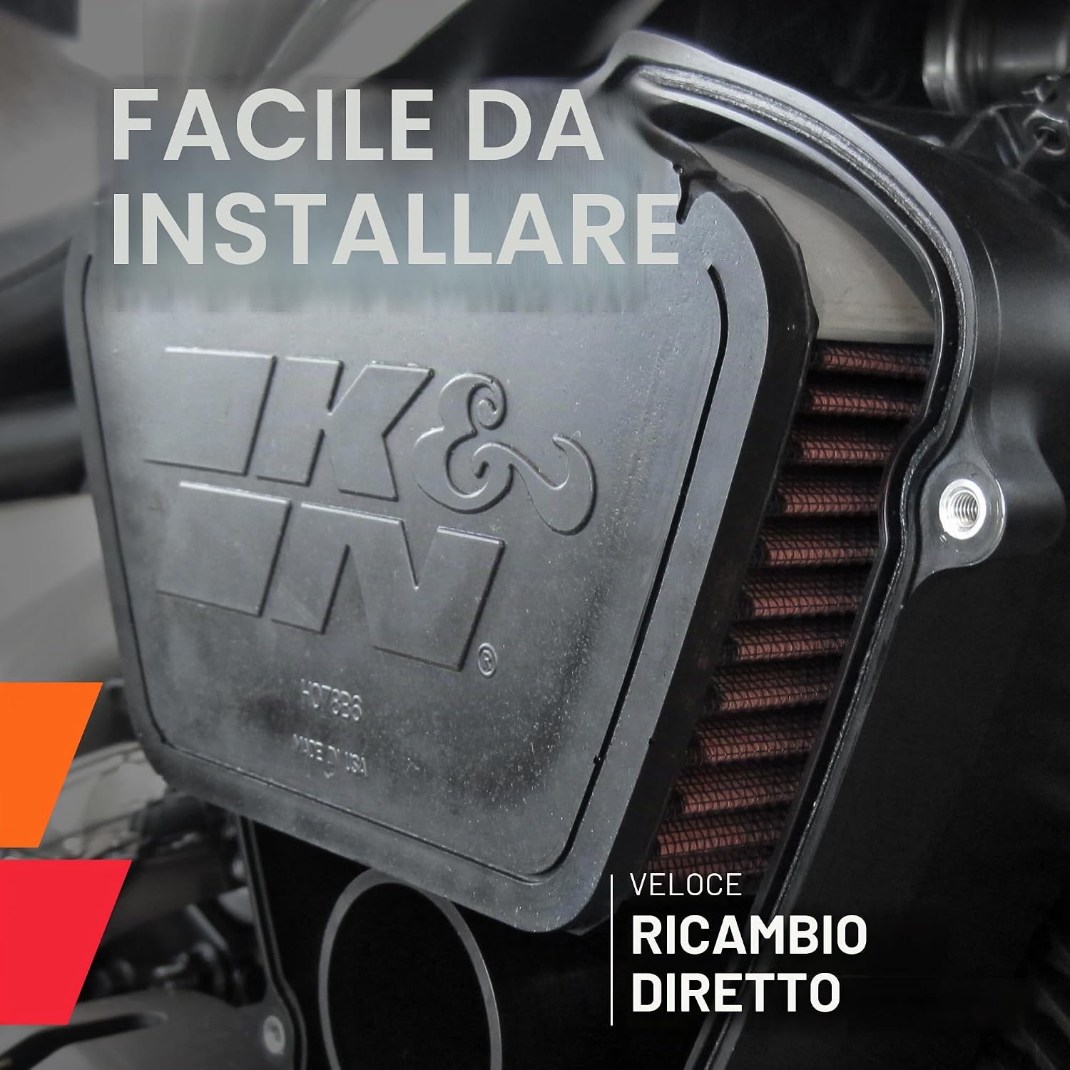 Thumbnail 4 de Ya-6814 Filtri Aria Sostitutivi per Moto di K&N