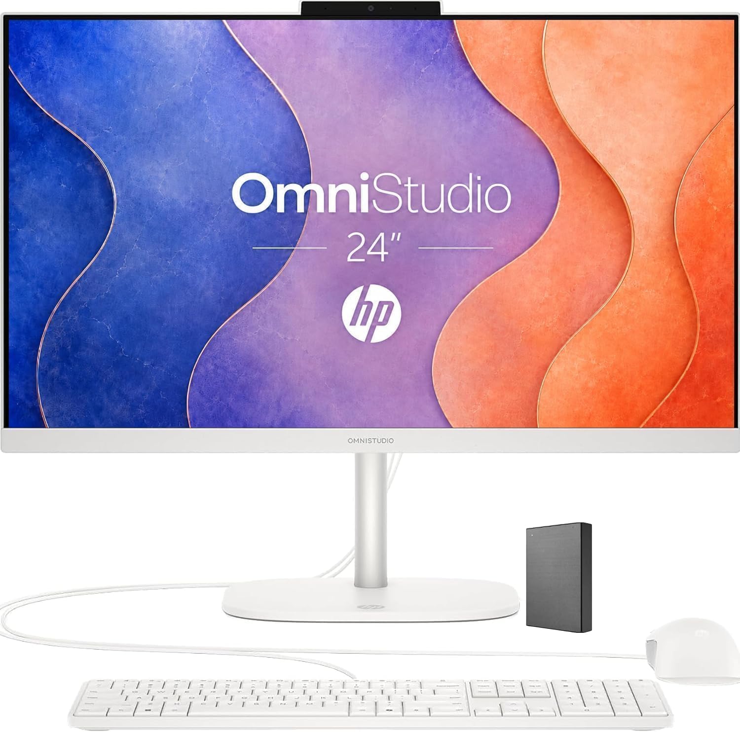 Detalle de HP All-in-One Desktop, 24-inch
