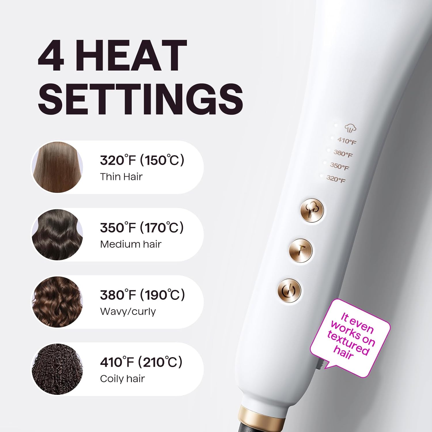 Detalle 2 de Wavytalk Pro Steamline Pro hair straightener brush 🎀