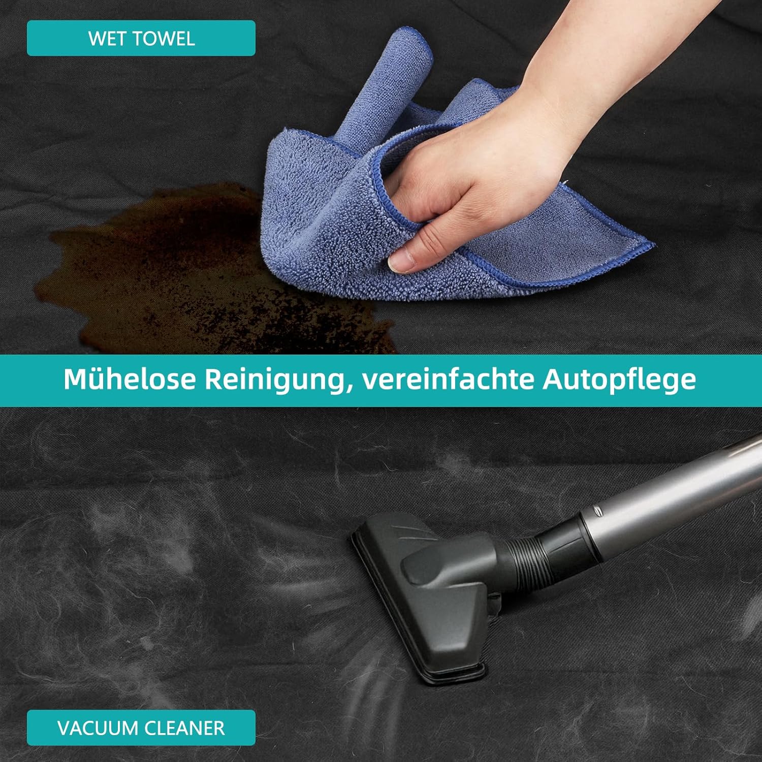 Thumbnail 3 de Vepazony Kofferraumschutz Hund Universal 185 x 105 cm – wasserdicht & kratzfest für Auto/SUV