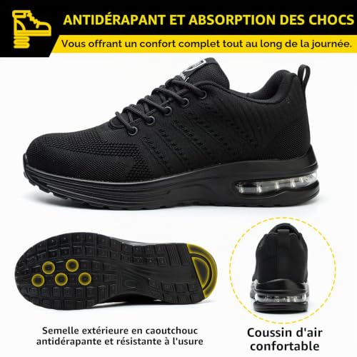 Thumbnail 3 de Chaussures de Sécurité Baofular – Légères, respirantes et très résistantes