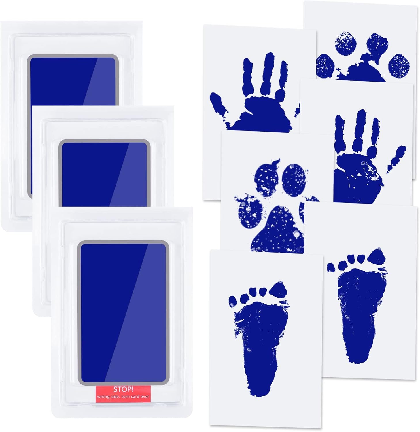 Thumbnail 3 de Vicloon Impronta Bambino Kit Impronta Cane e Gatto – 9 pezzi per impronte nitide