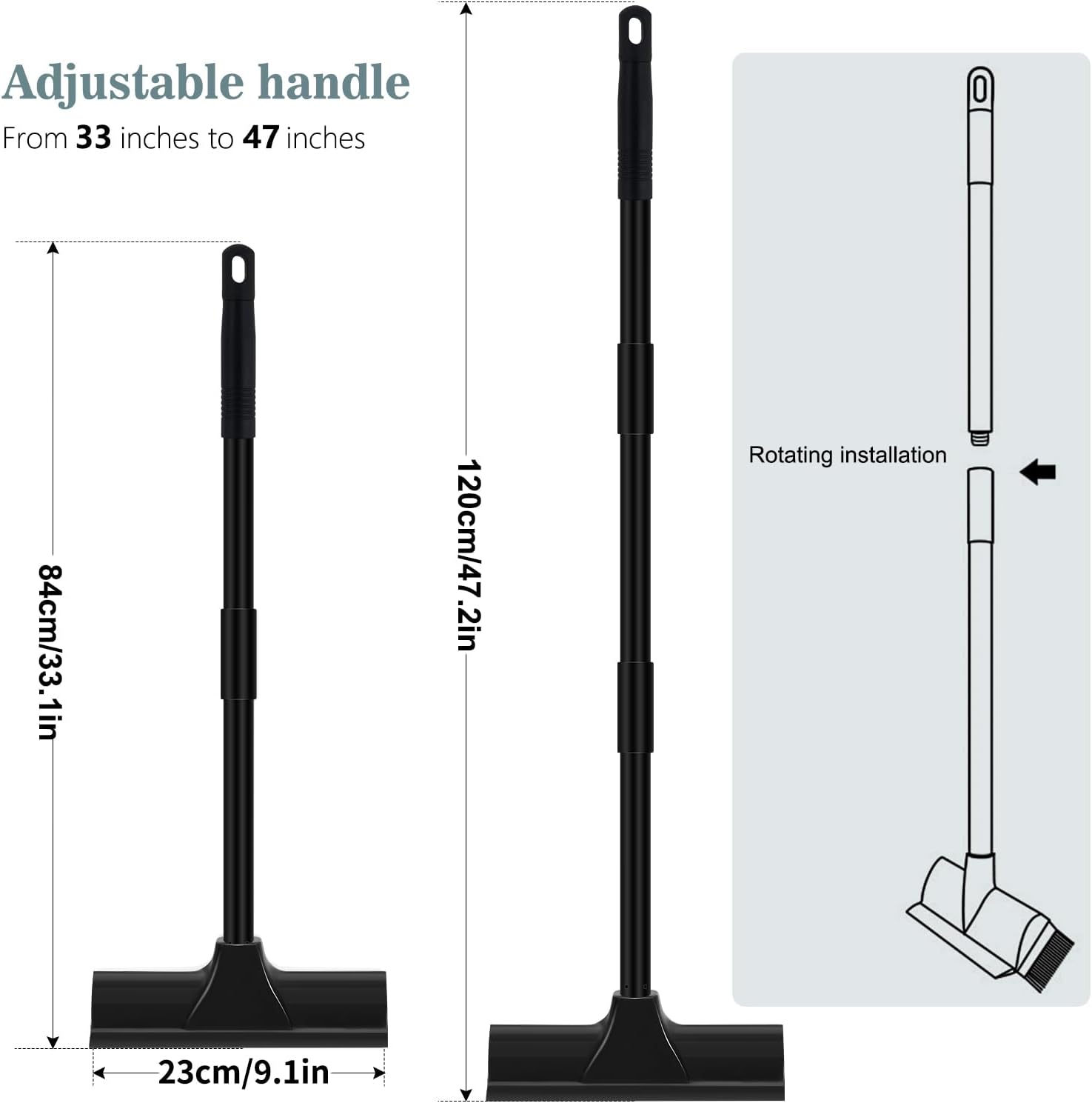 Detalle 2 de Newthinking Floor Scrubbing Brush with Long Handle