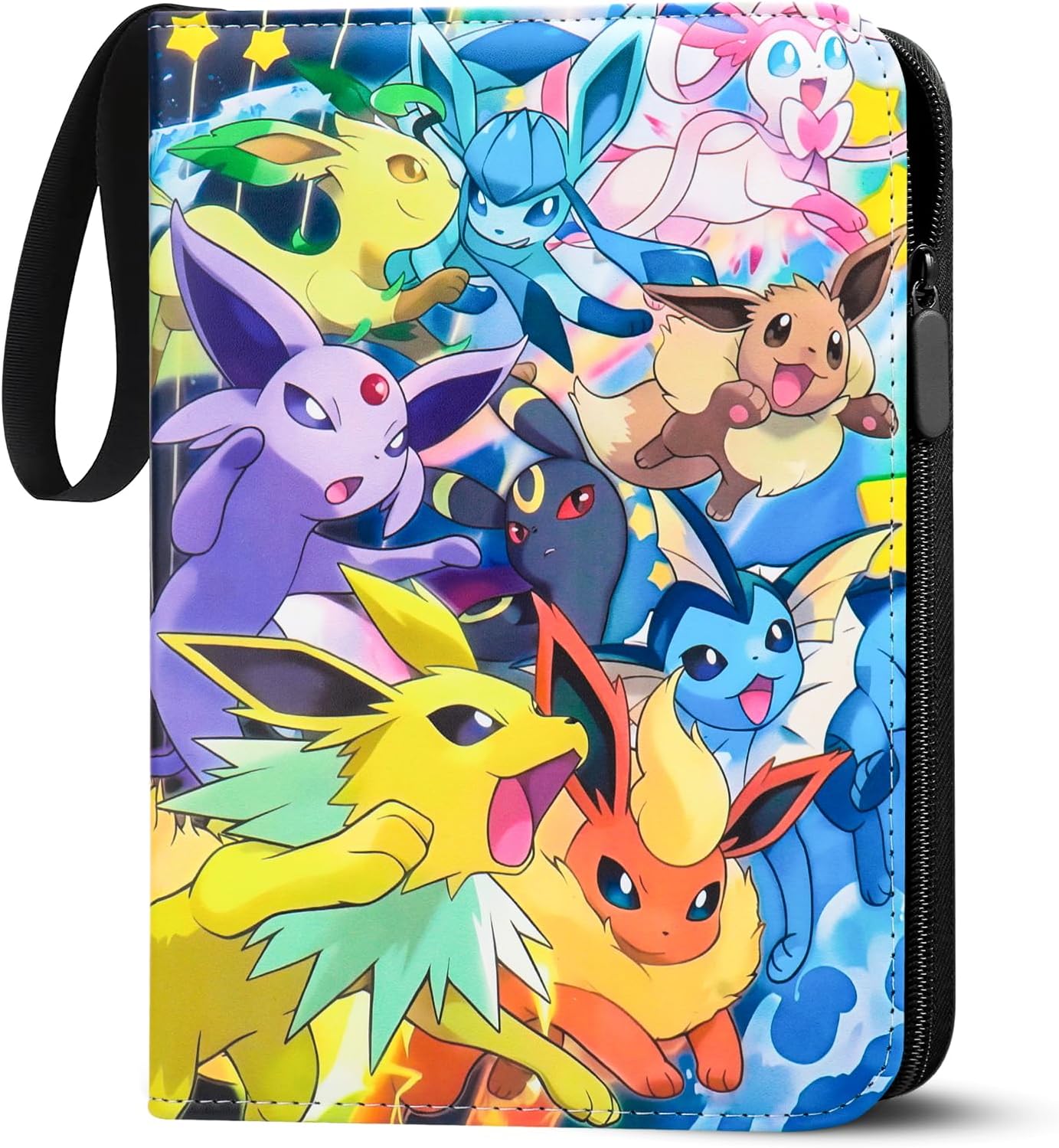 Detalle de LYAILOOGXL Sammelalbum für Pokémon – 400 Karten Platz, PVC-frei, kompatibel mit Scarlet & Violet, Sword & Shield