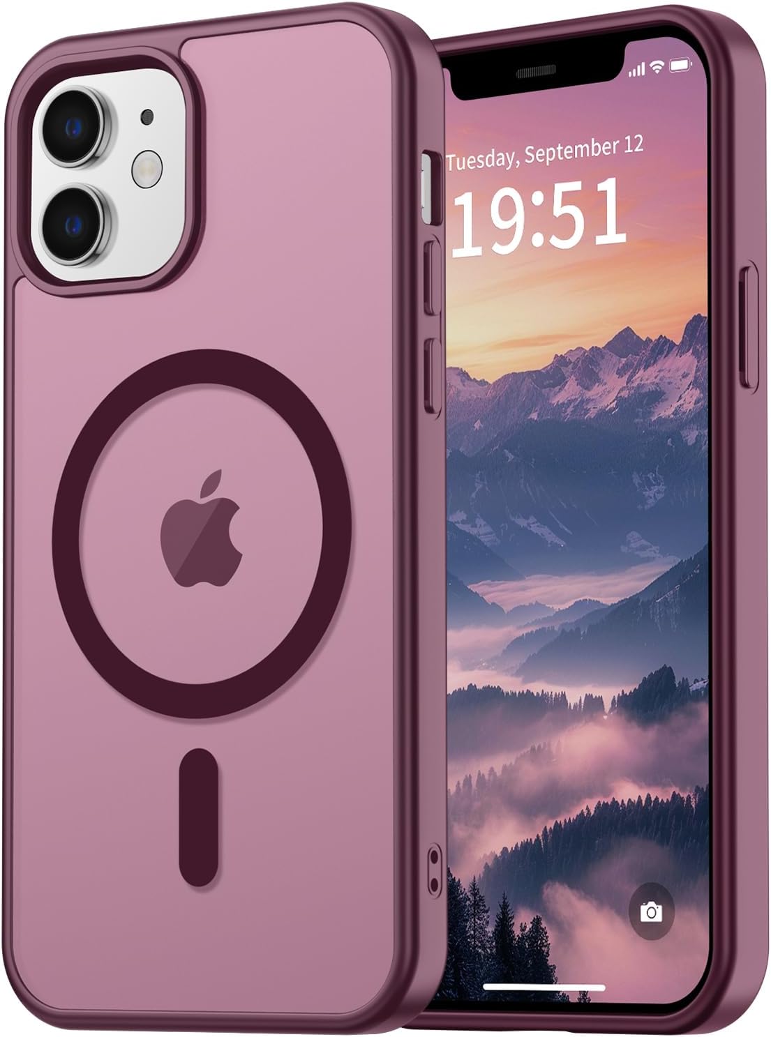Detalle de vnnink iPhone 12 Magnetic Matte Case, Slim