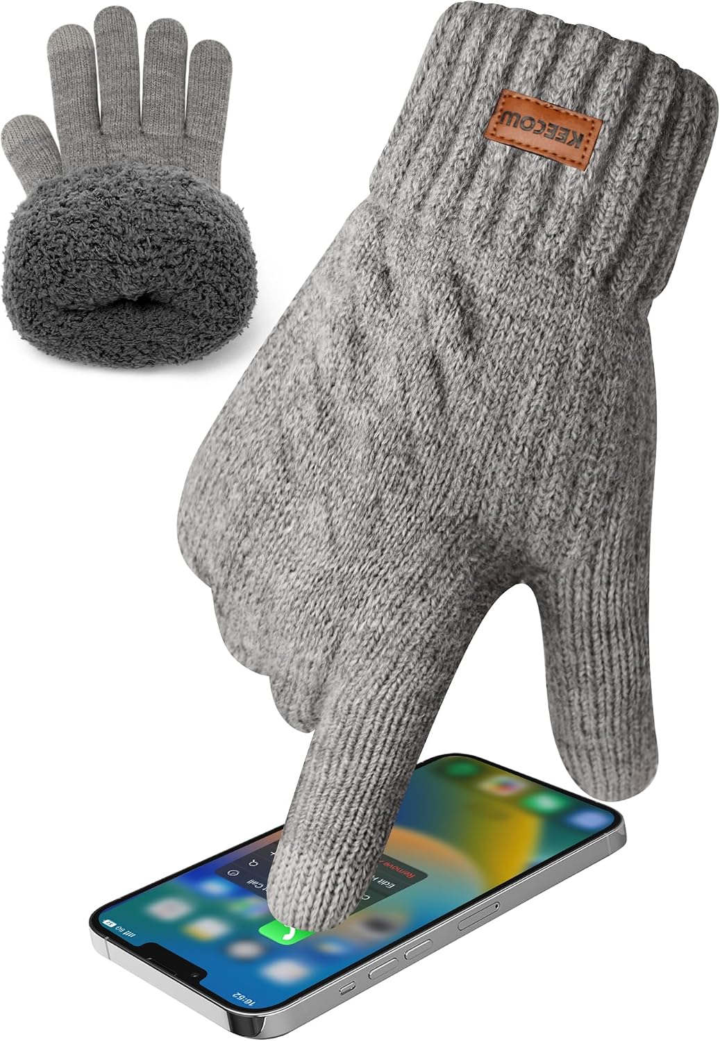 Thumbnail 6 de KEECOW Handschuhe Herren Winterhandschuhe