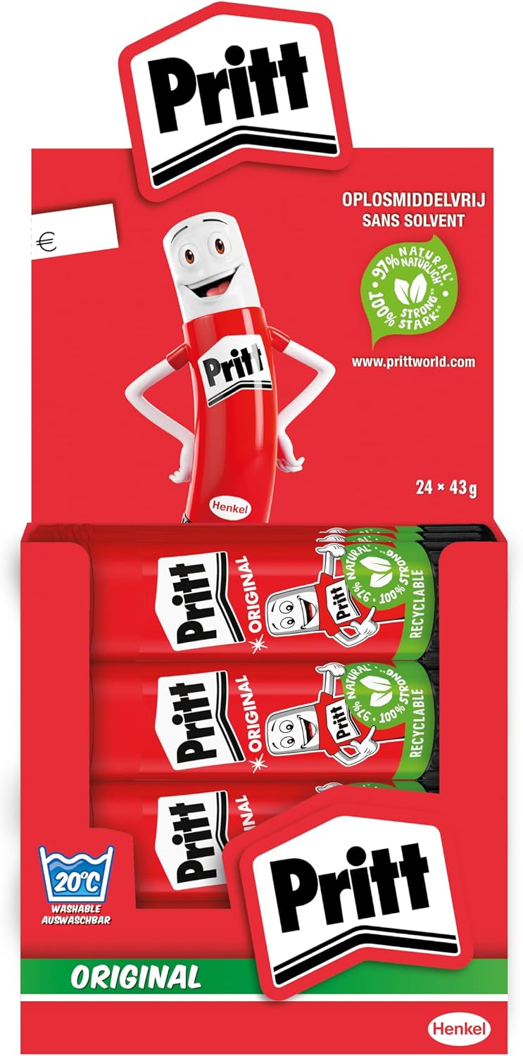 Thumbnail 1 de Pritt Klebestift 24×43 g – Schulkleber für Kinder ✂
