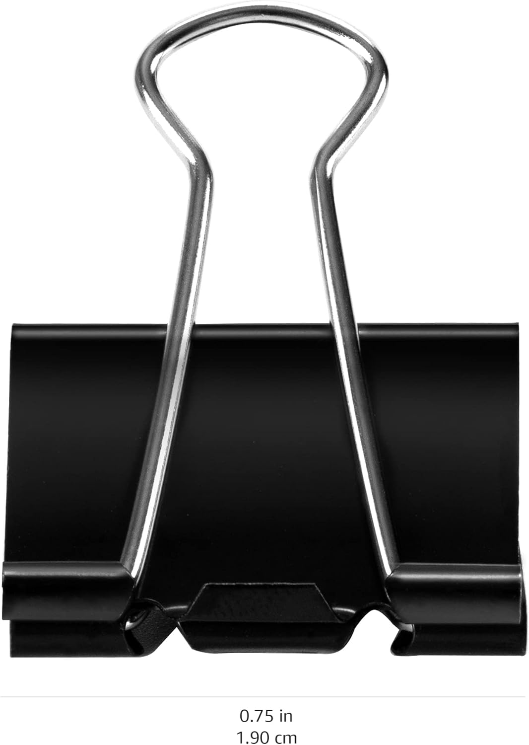 Thumbnail 6 de Amazon Basics Binder Clips, 5/16" Capacity, 3/4" Wide – 144 Count (12 x 12) – Black