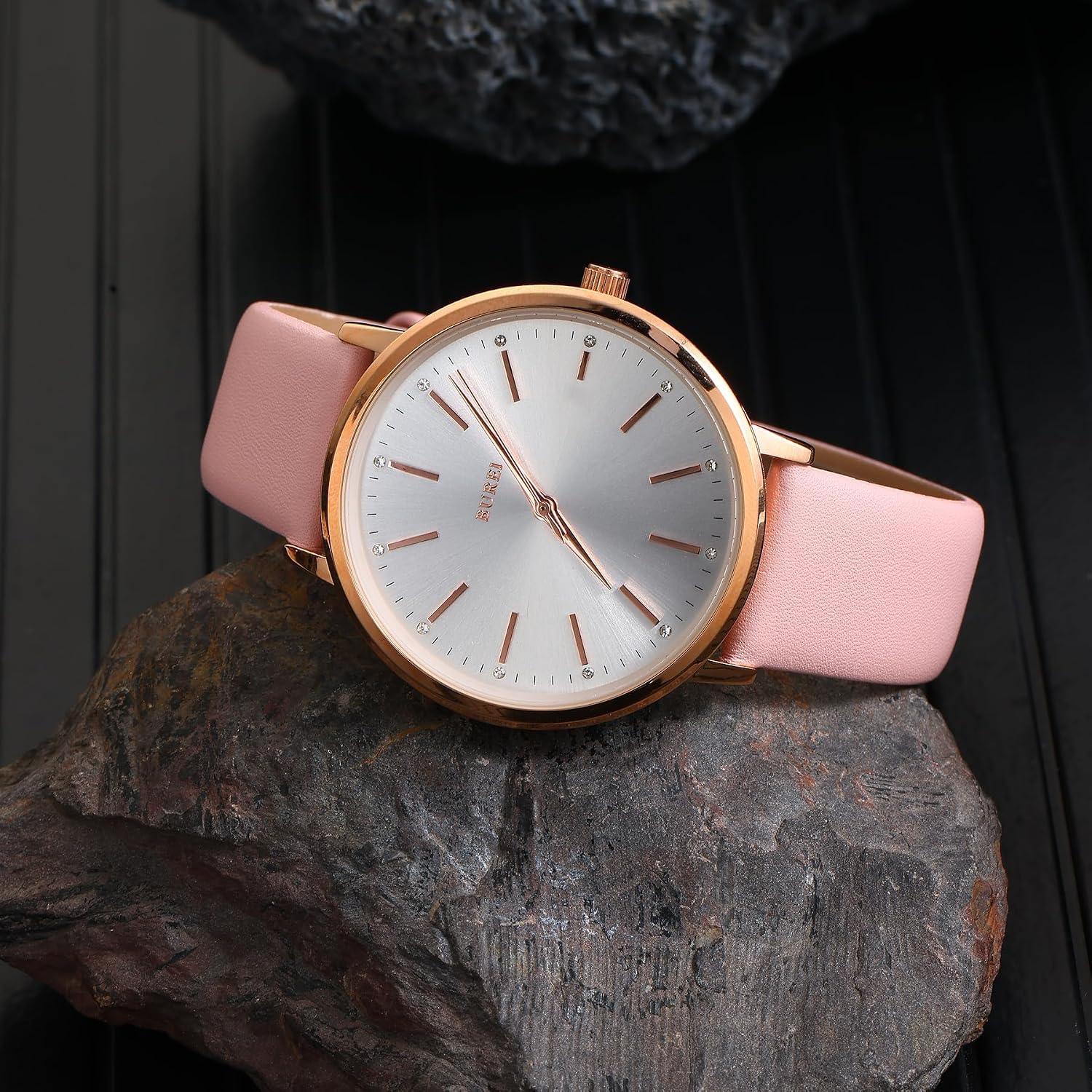 Thumbnail 2 de BUREI reloj minimalista para mujer