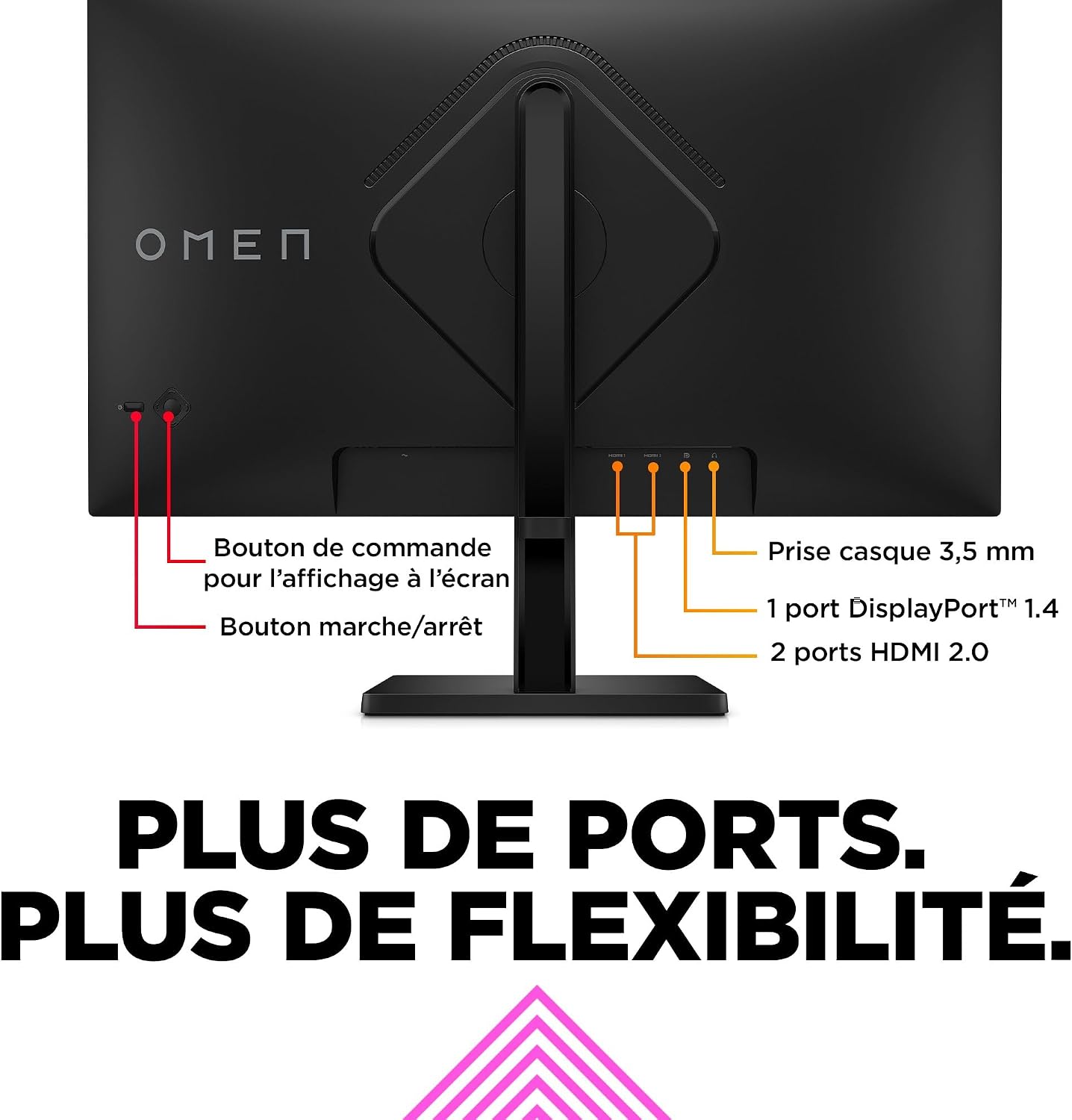 Thumbnail 4 de HP OMEN 27 Écran Gaming 27 165 Hz