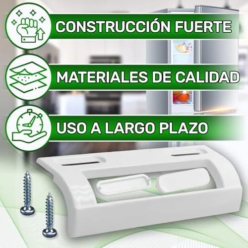 Thumbnail 2 de ONIX TECH Kit 2 tiradores universales para puerta de frigorífico y congelador (105–160 mm)