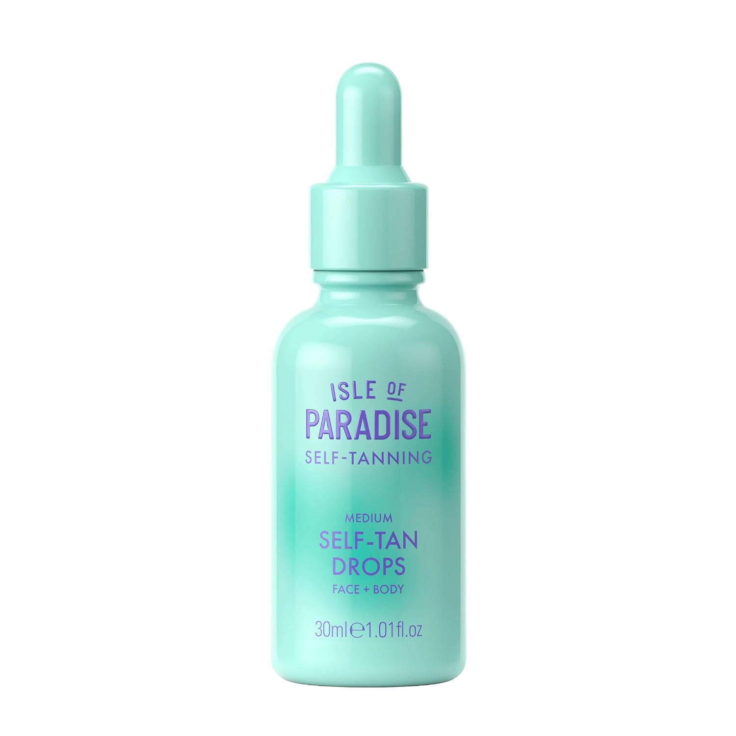 Detalle de Isle of Paradise 89021500 Medium Self-Tan Drops for Face & Body, 1.01 fl oz