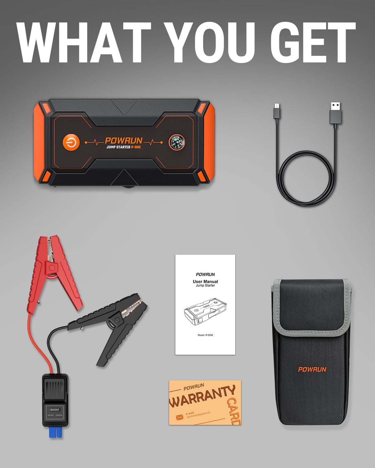Thumbnail 6 de Powrun Jump Starter P-ONE