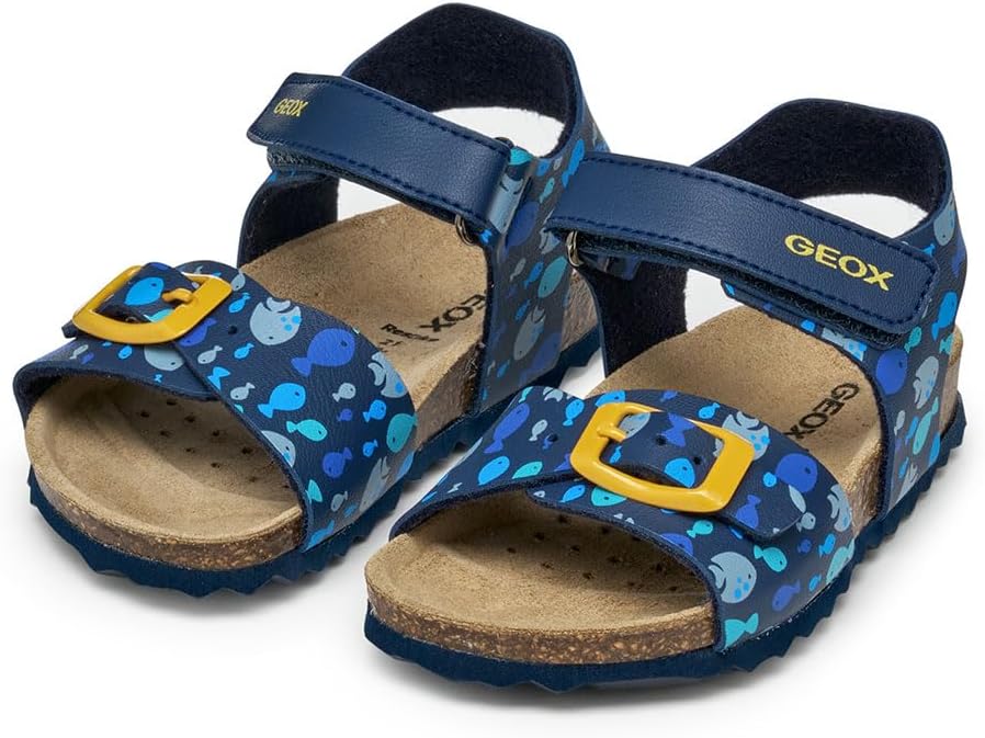 Detalle 2 de Geox B Sandal Chalki Boy SandaleBébé garçon — Confort et authenticité pour les petits pas