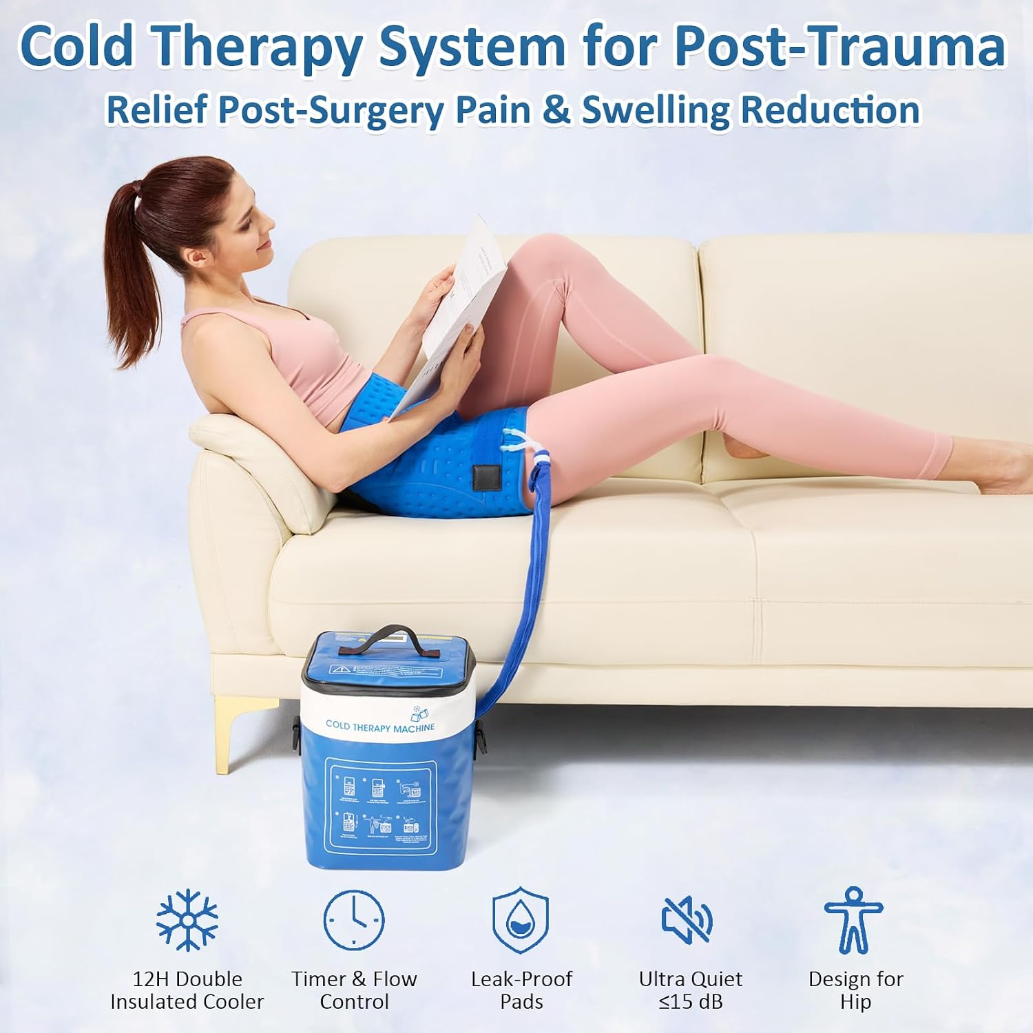 Detalle 2 de Hip Cold Therapy Machine with Timer