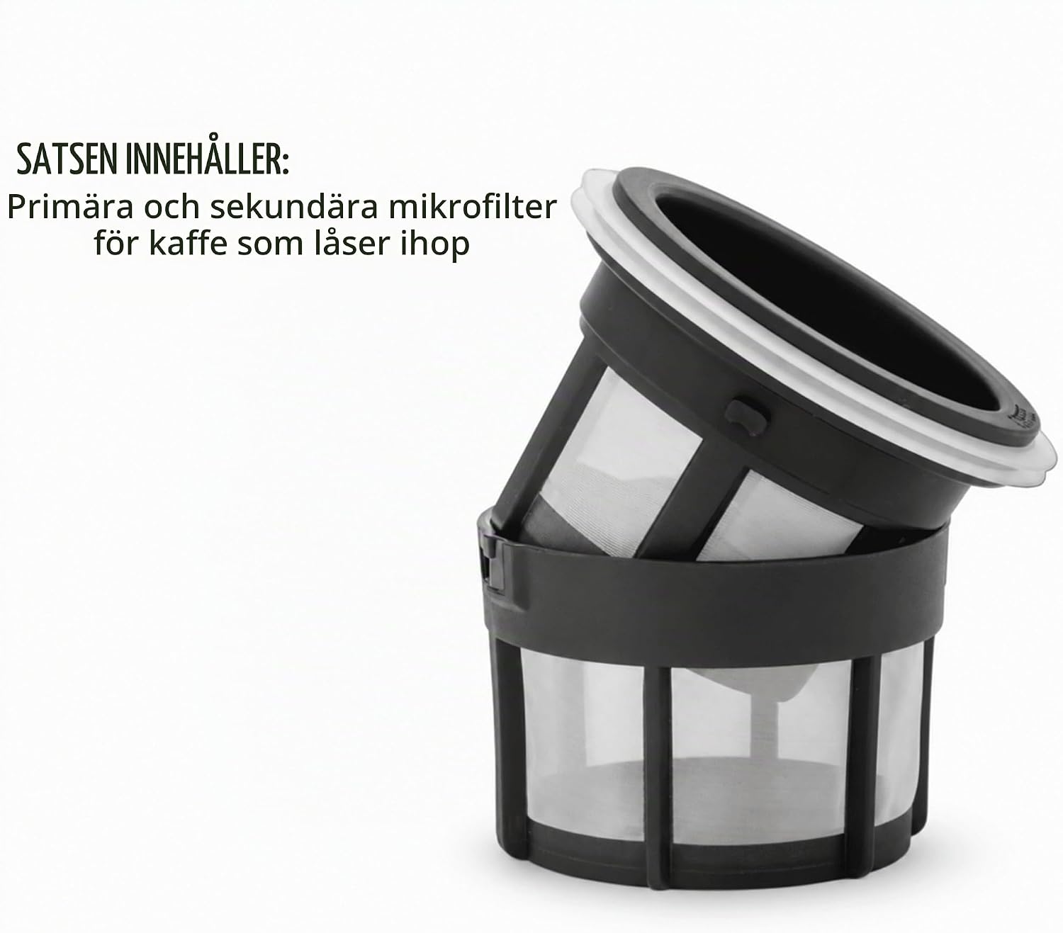 Detalle de ESPRO 1008CF2 mikrofilter till pressbryggare P0/P1, dubbelfilter mot sump