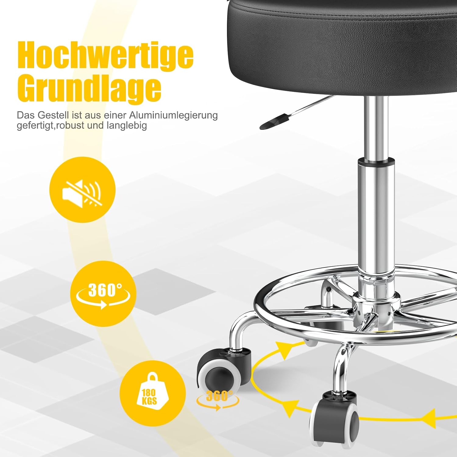 Detalle 2 de Hocker höhenverstellbar 49–63 cm