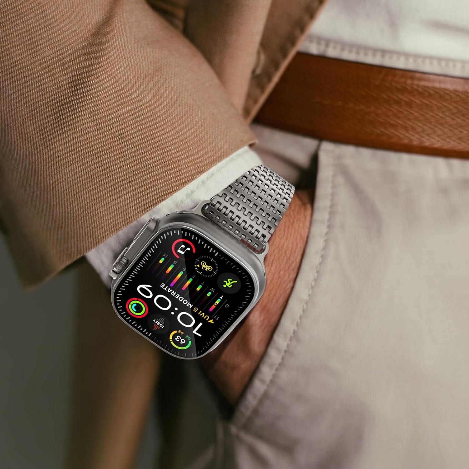 Thumbnail 6 de Fullife Milanese Strap 316L Stainless Steel 49mm