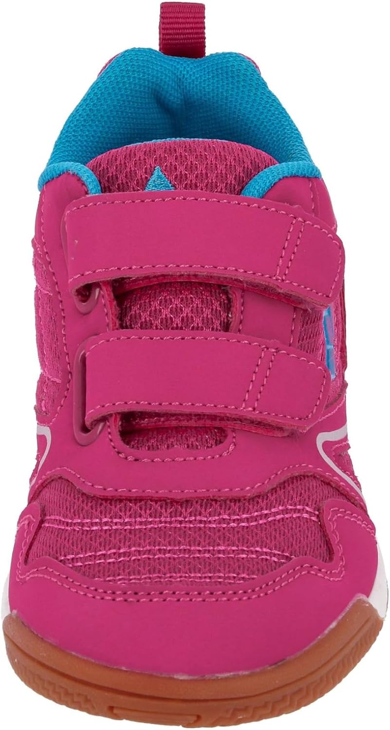 Detalle de Lico Mädchen Boulder V Hallenturnschuhe, Pink Türkis, 36 EU – Praxistauglicher Hallenpartner