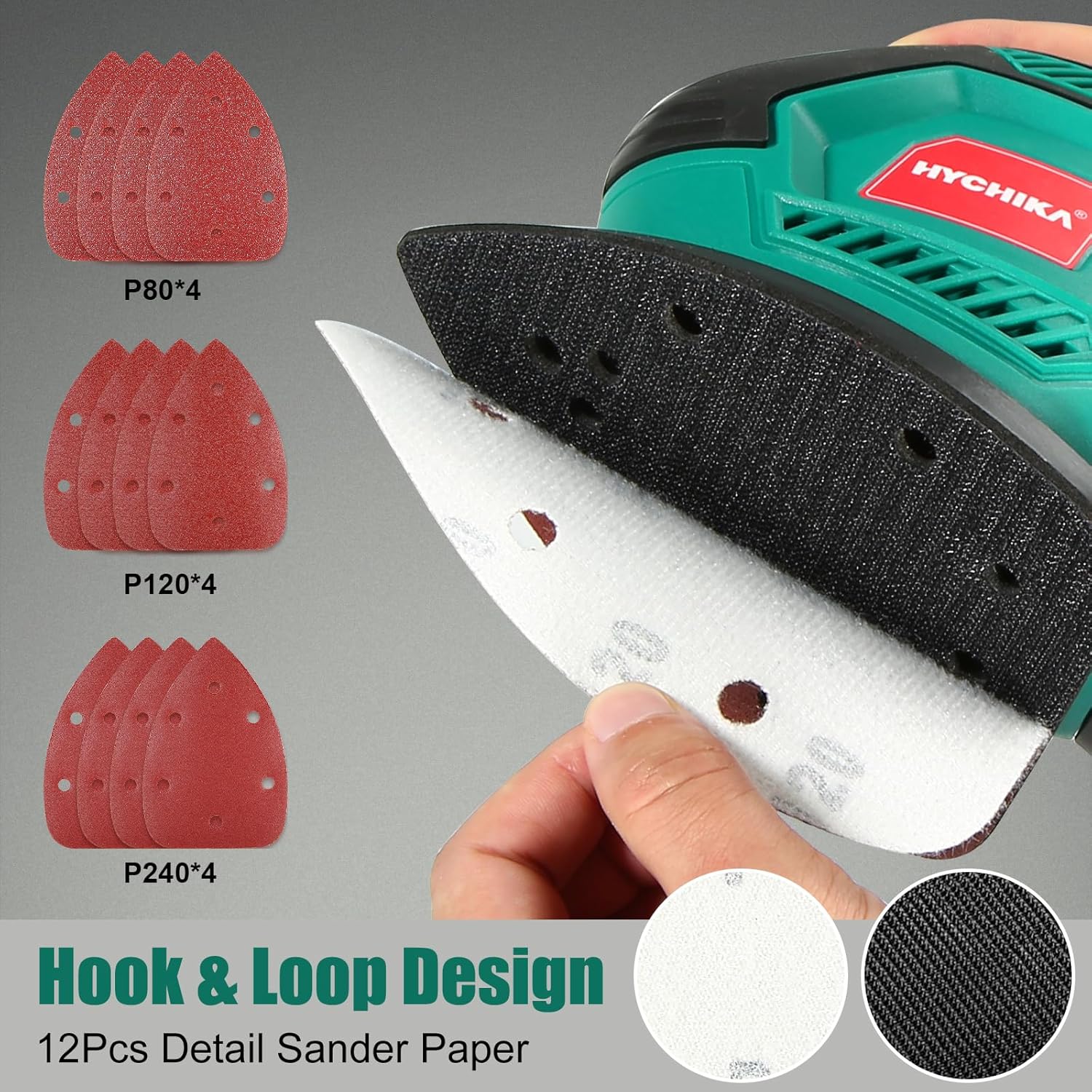 Thumbnail 2 de HYCHIKA Sander for Wood 200W