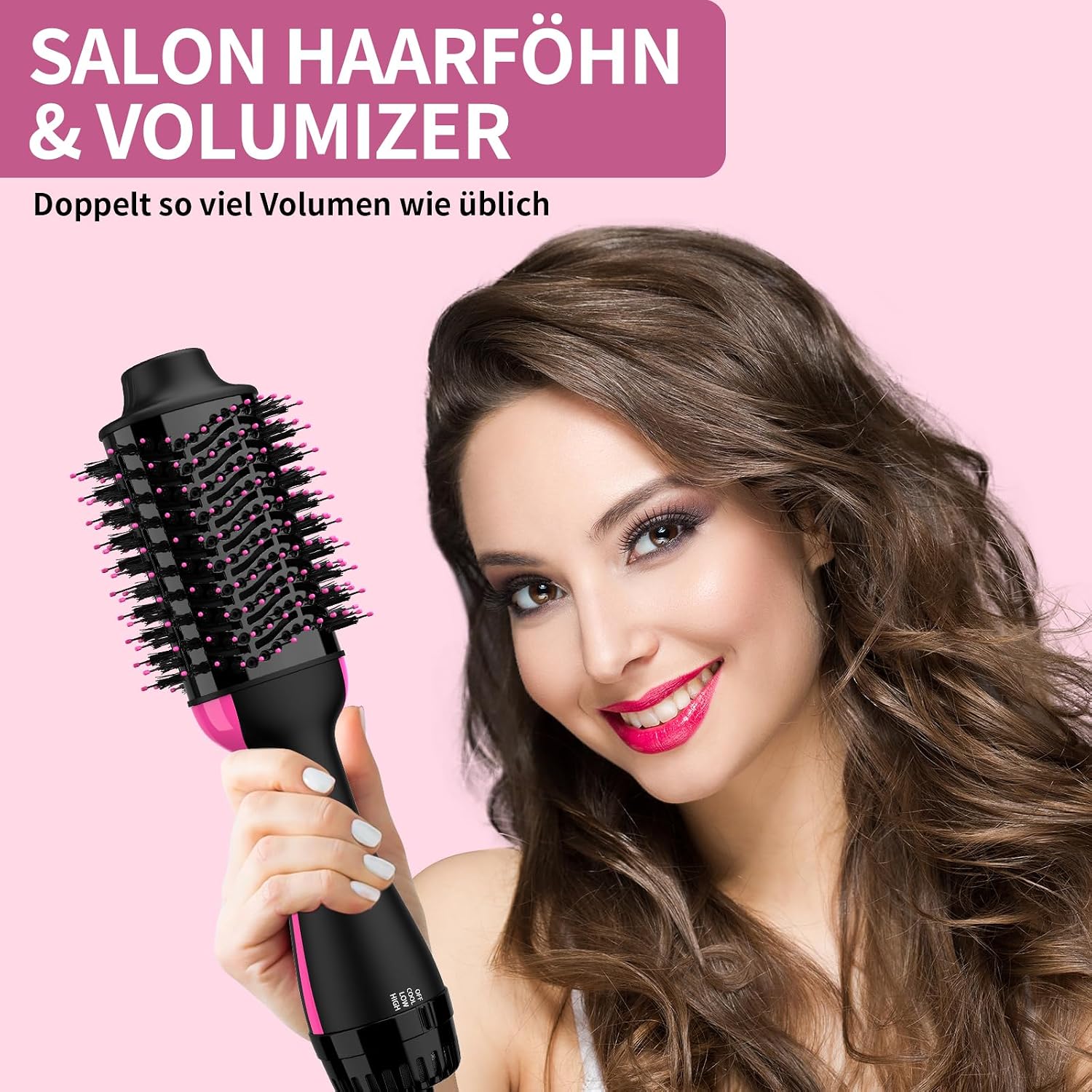 Thumbnail 5 de Sawop Warmluftbürste Rundbürstenföhn – 4-in-1 Haartrockner und Styler