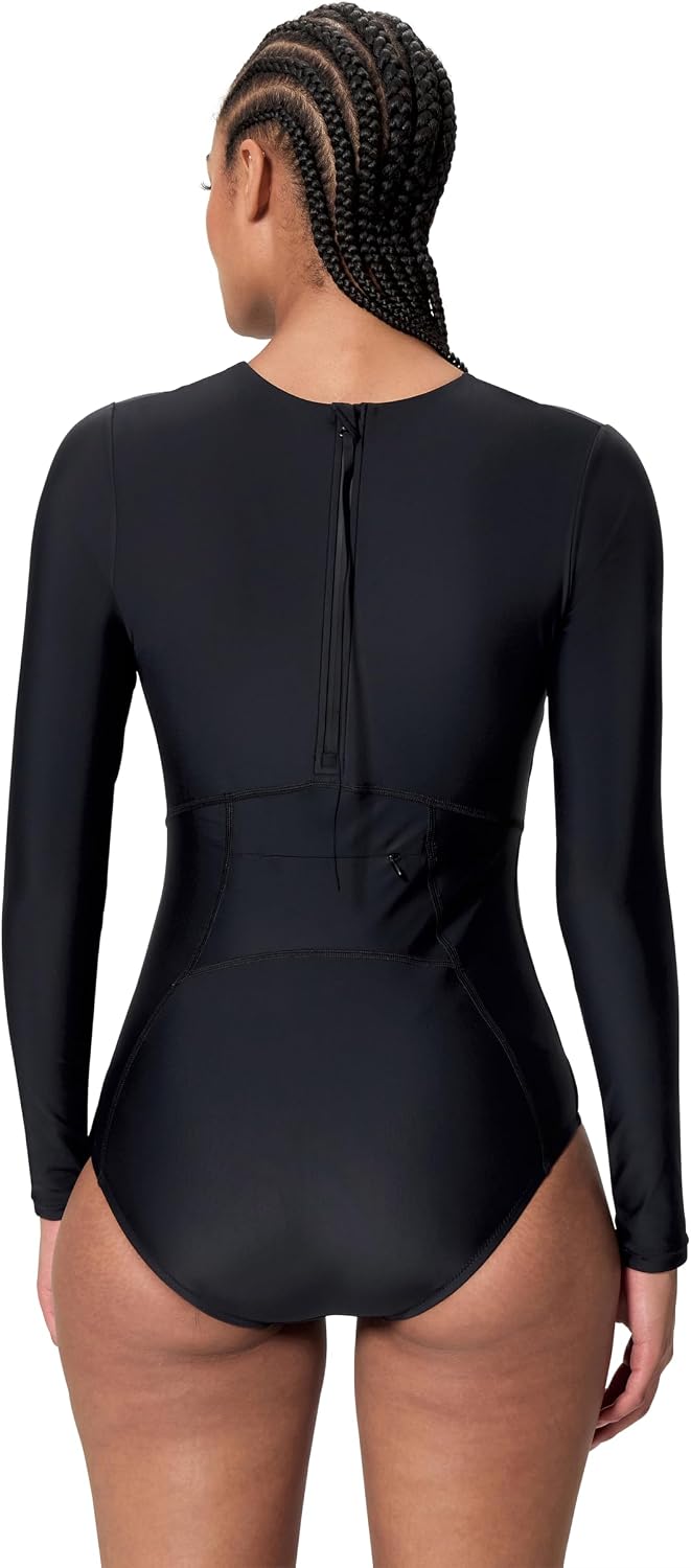 Detalle 2 de Speedo Ocean Flex Long Sleeve Zipped One Piece – Maillot de bain femme