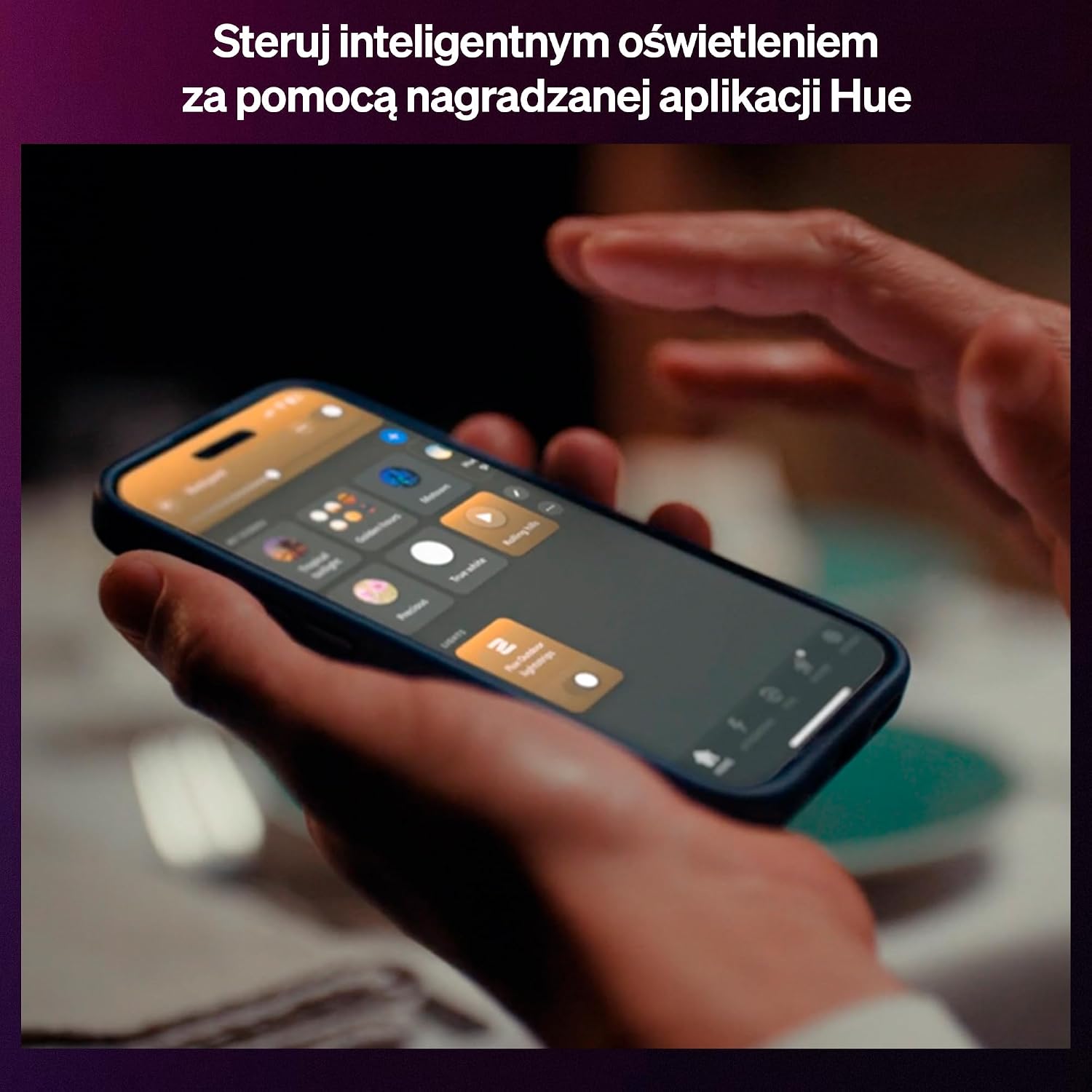 Detalle 2 de Philips Hue 929004294901 Flex – 5-metrowa taśma LED RGBIC do wnętrz