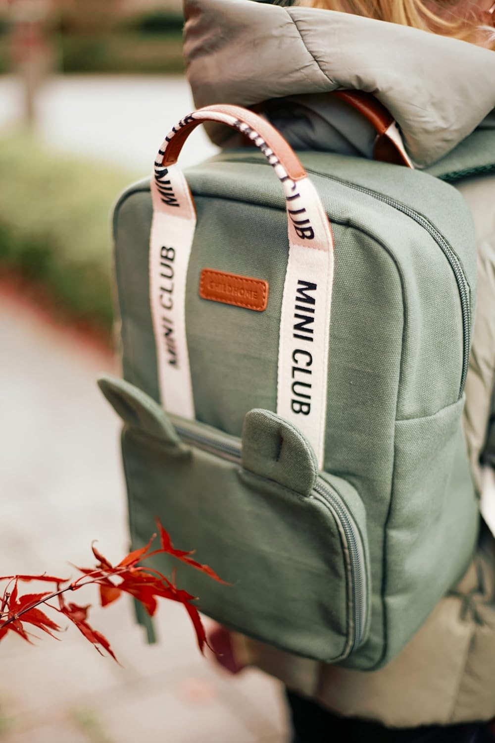 Thumbnail 6 de CHILDHOME Mini Club Rucksack 7L Grün – Rucksack für Kindergartenkinder (23x10x32 cm)