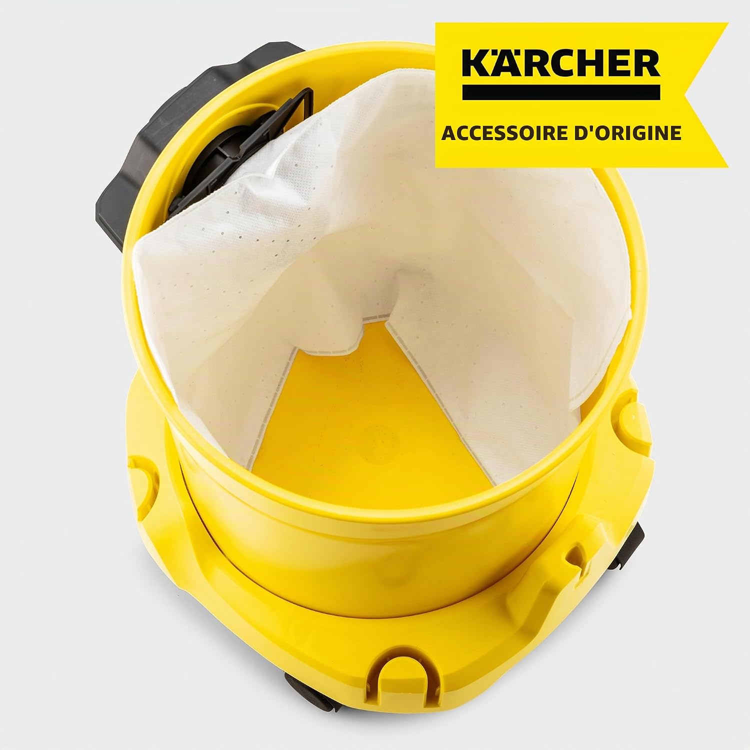 Detalle de Kärcher Sachet Filtre Ouate Nouvelle Gamme KWD1, KWD2, KWD3, WD2 Plus, WD3 — Paquet de 4