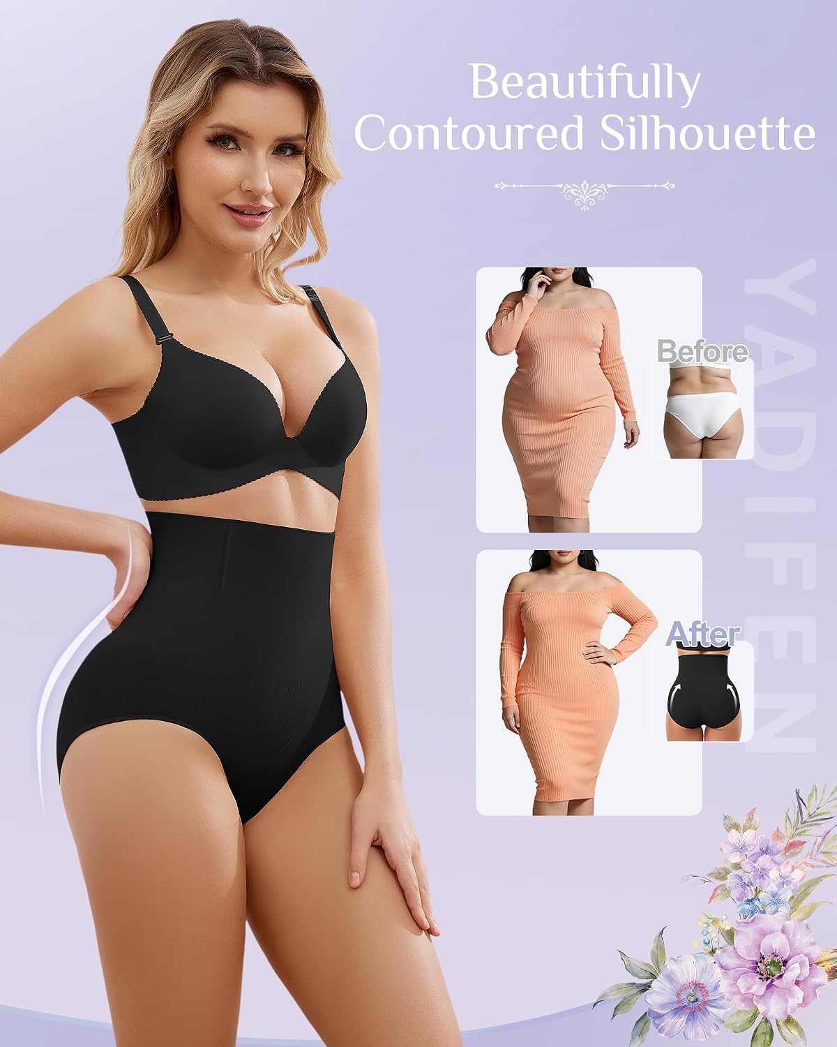 Detalle 2 de YADIFEN Seamless Shapewear Underwear