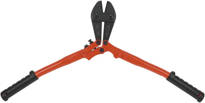 Detalle de Klein Tools 63314 Tagliabulloni 14 pollici: taglio centrale per metalli morbidi, medi e duri