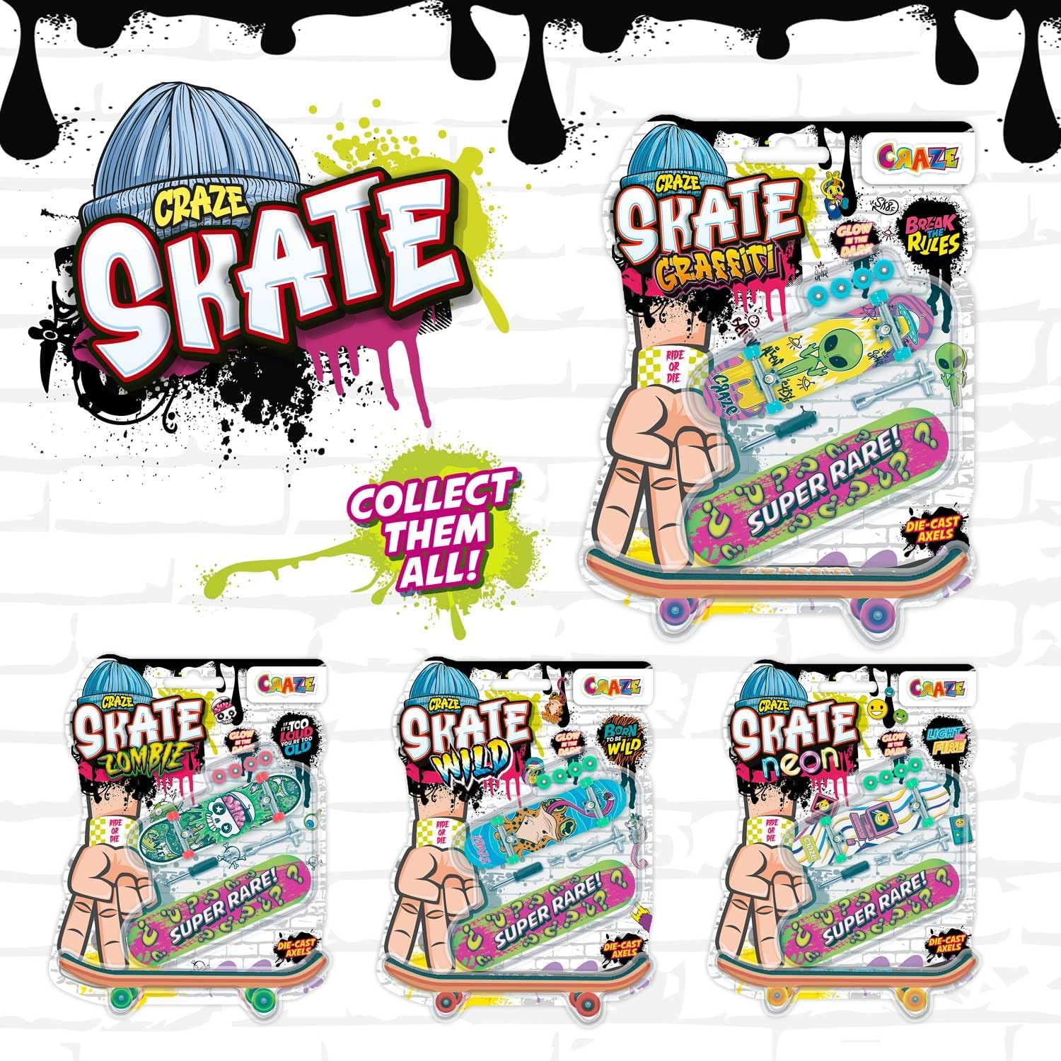 Thumbnail 5 de Fingerboard Set 2er Pack Neon Mini-Skates