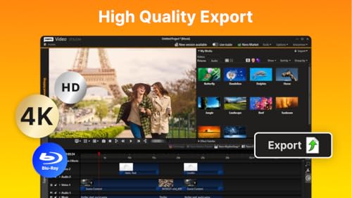Thumbnail 6 de Nero Video 2026 on USB Stick – Lifetime Windows video editor with 8K/4K/HD capabilities