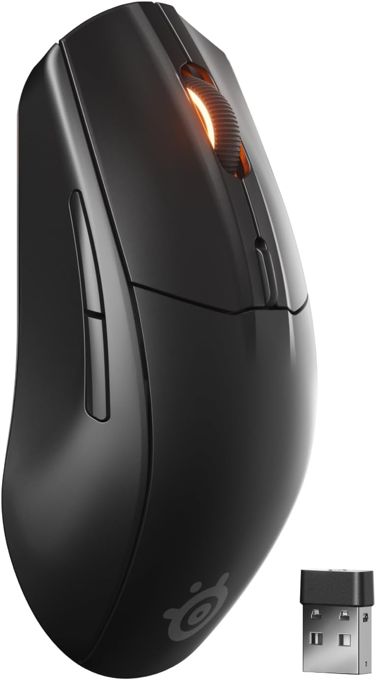 Thumbnail 6 de SteelSeries Rival 3 Wireless Gen 2 Gaming Mouse (2.4GHz & Bluetooth) with TrueMove Air 18K Sensor
