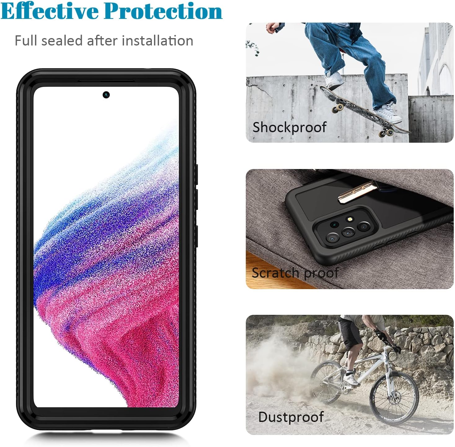 Thumbnail 5 de seacosmo Galaxy A53 5G Case 360° Protection