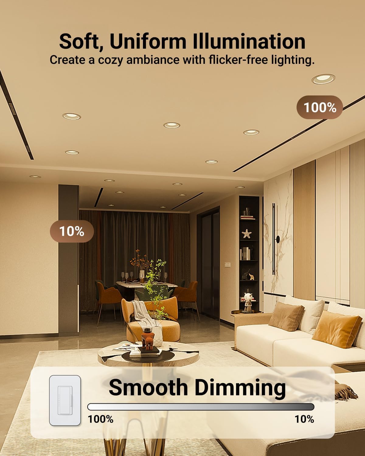 Thumbnail 6 de Sunco BR30 LED Flood Light Bulbs 12-Pack