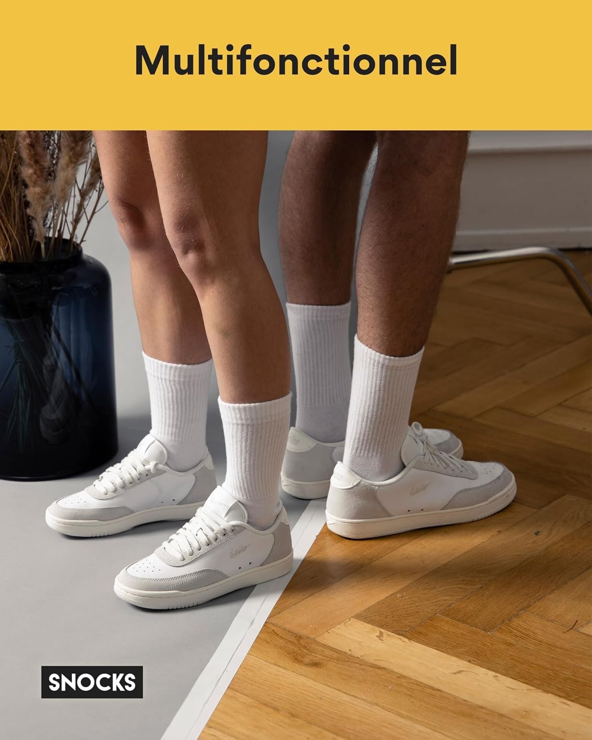 Detalle 2 de Snocks 4 paires chaussettes tennis đ