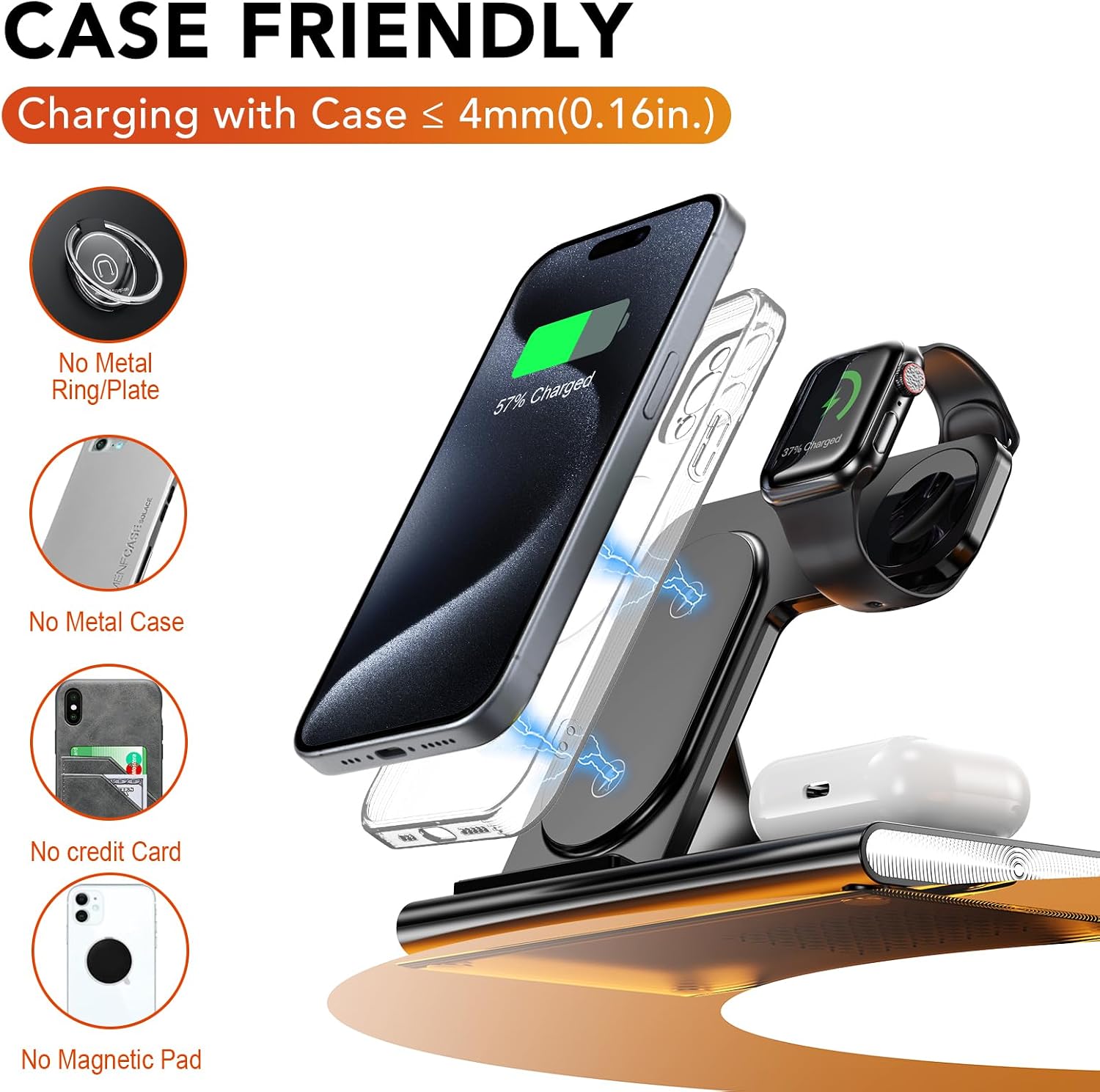 Detalle 2 de iPhone 17 3-in-1 Wireless Charging Station