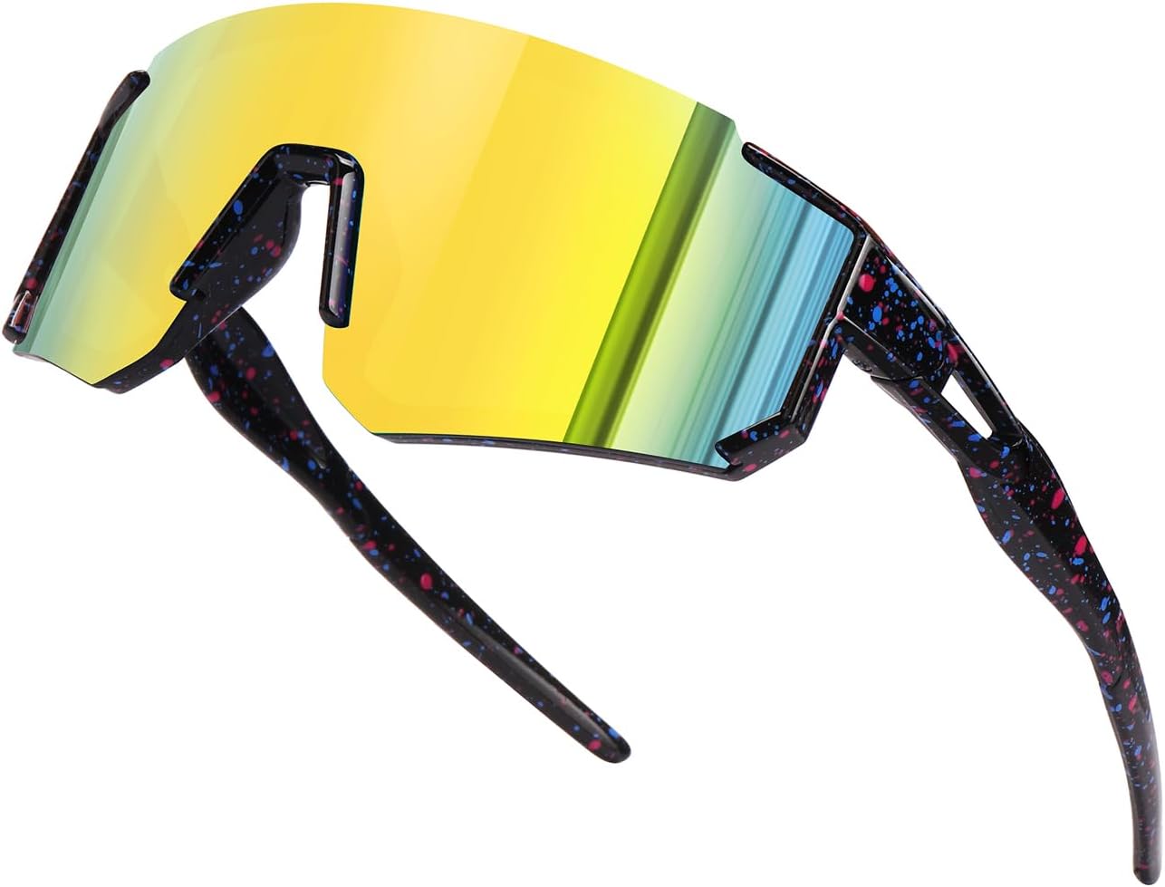 Thumbnail 6 de SEKKAF Kids Sunglasses: UV400 Wrap-Around Baseball Shades for Sports-Ready Youth