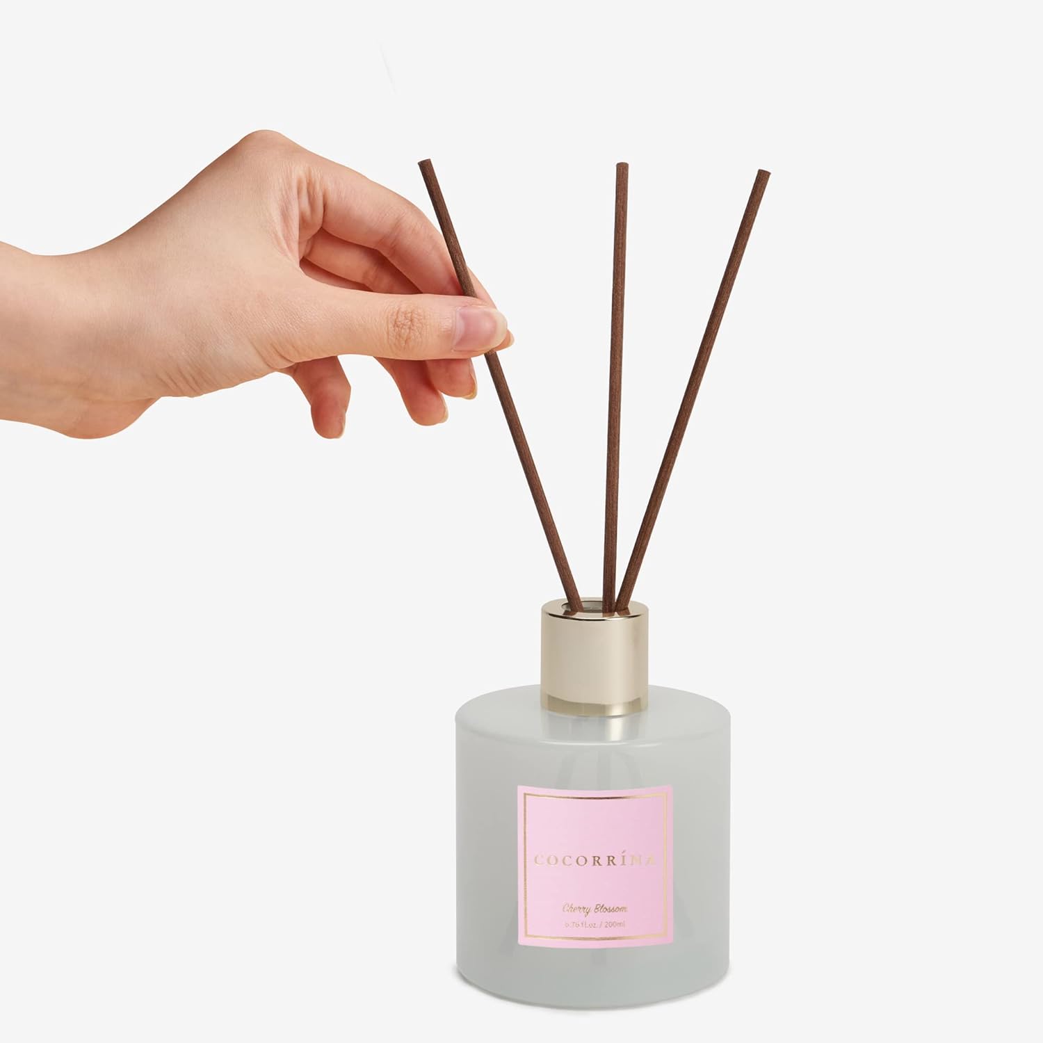 Thumbnail 3 de COCORRÍNA Raumduft Reed Diffuser Kirschblüte – 200 ml mit 8 Duftstäbchen