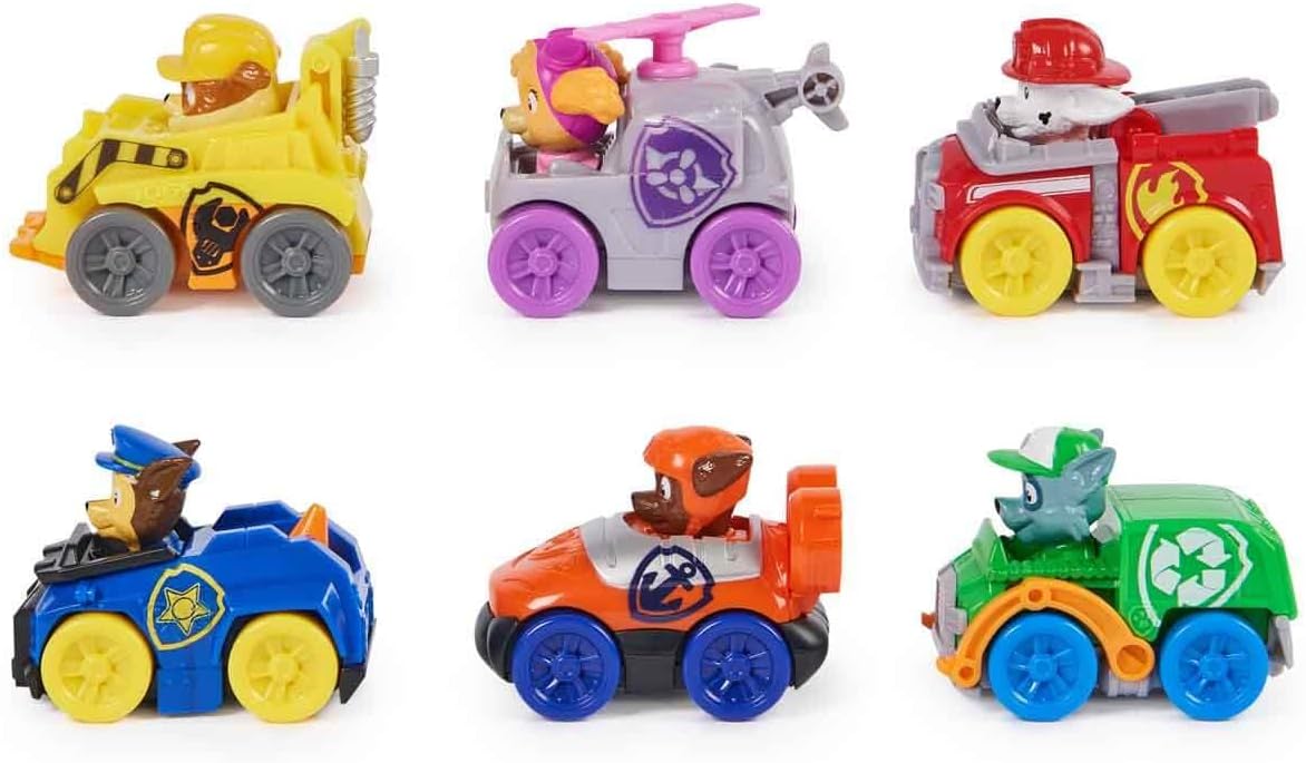 Detalle 2 de Paw Patrol Pup Squad Racers 6 vehicle set